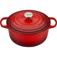 LE CREUSET Cocotte Rotonda Evolution 26cm Ciliegia Ghisa Vetrificata