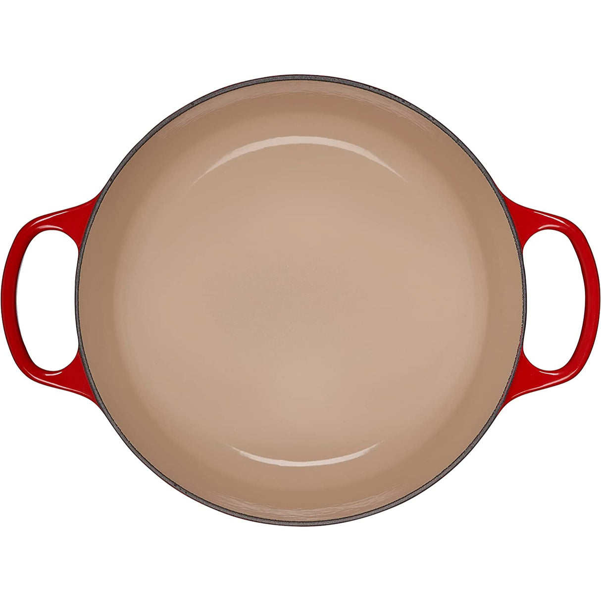 LE CREUSET Cocotte Rotonda Evolution 26cm Ciliegia Ghisa Vetrificata