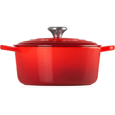 LE CREUSET Cocotte Rotonda Evolution 30cm Ciliegia Ghisa Vetrificata
