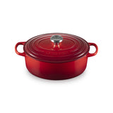 LE CREUSET Cocotte Ovale Evolution 29cm Ciliegia Ghisa Vetrificata
