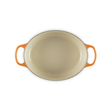 LE CREUSET Cocotte Ovale Evolution 29cm Arancio Ghisa Vetrificata
