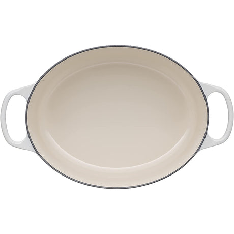 LE CREUSET Cocotte Ovale Evolution 29cm Meringa Ghisa Vetrificata