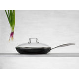 LE CREUSET Padella Bassa Manico Lungo Antiaderente 24cm Alluminio