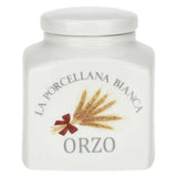 LA PORCELAINA BIANCA Conserve Deco Barley Jar 500cc