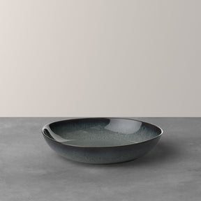 Piatto fondo Lave Gris Villeroy & Boch in terracotta grigia 21 cm