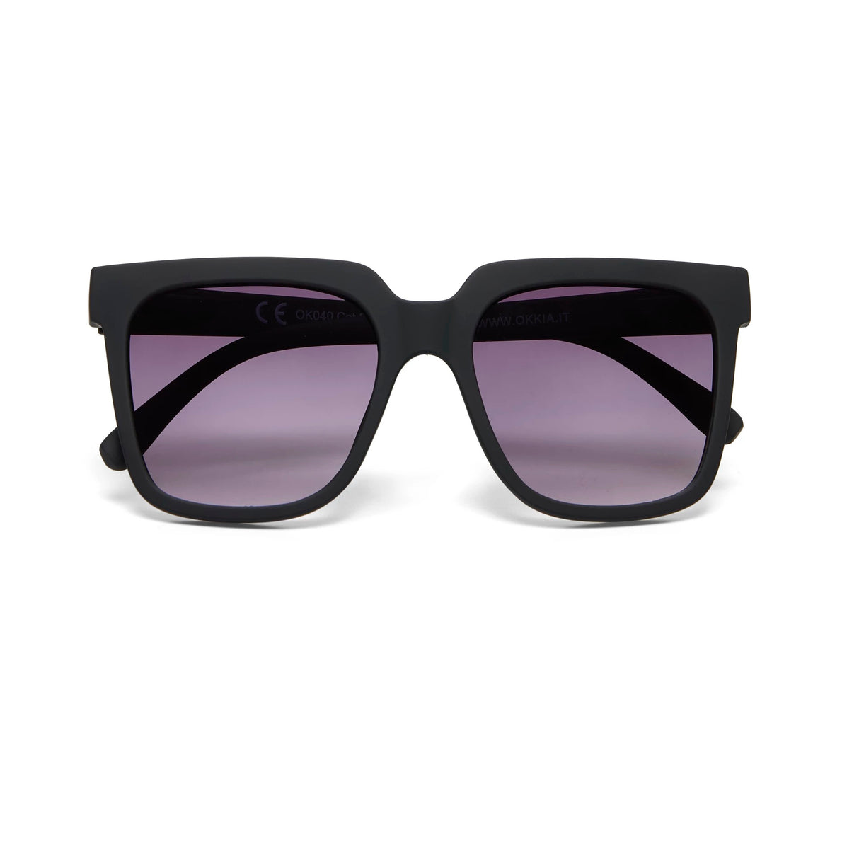 OKKIA Roma Occhiali da Sole Unisex Nero