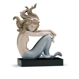 LLADRO' Figurina Sirena 19x13cm Porcellana