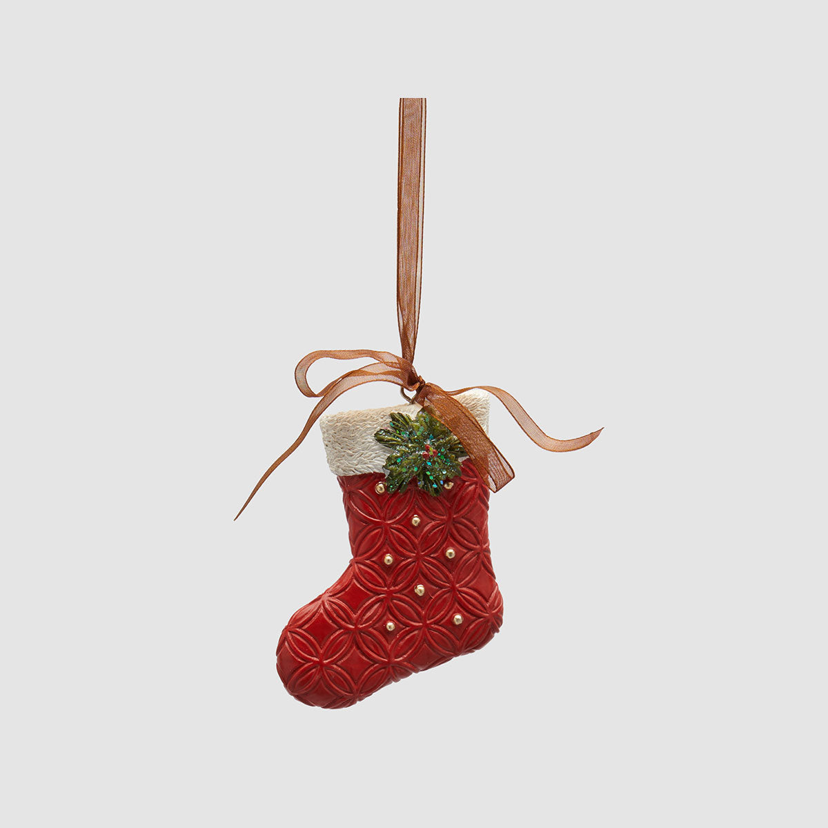 EDG Enzo De Gasperi Addobbo XMAS Decorazione di Natale Calza 9cm