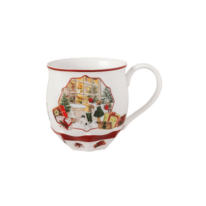 Villeroy & Boch – Annual Christmas Edition mug de l'année 2023, mug de Noël en porcelaine Premium, capacité 380 ml : Villeroy & Boch Villeroy & Boch – Annual Christmas Edition mug de l'année 2023, mug de Noël en porcelaine Premium, capacité 380 ml : Villeroy & Boch