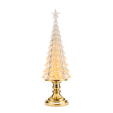 PALAIS ROYAL Albero di Natale con LED Decorazione Natalizia Pino 39cm Oro