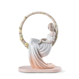LLADRO' Scultura Nei Suoi Pensieri 43x31cm Porcellana