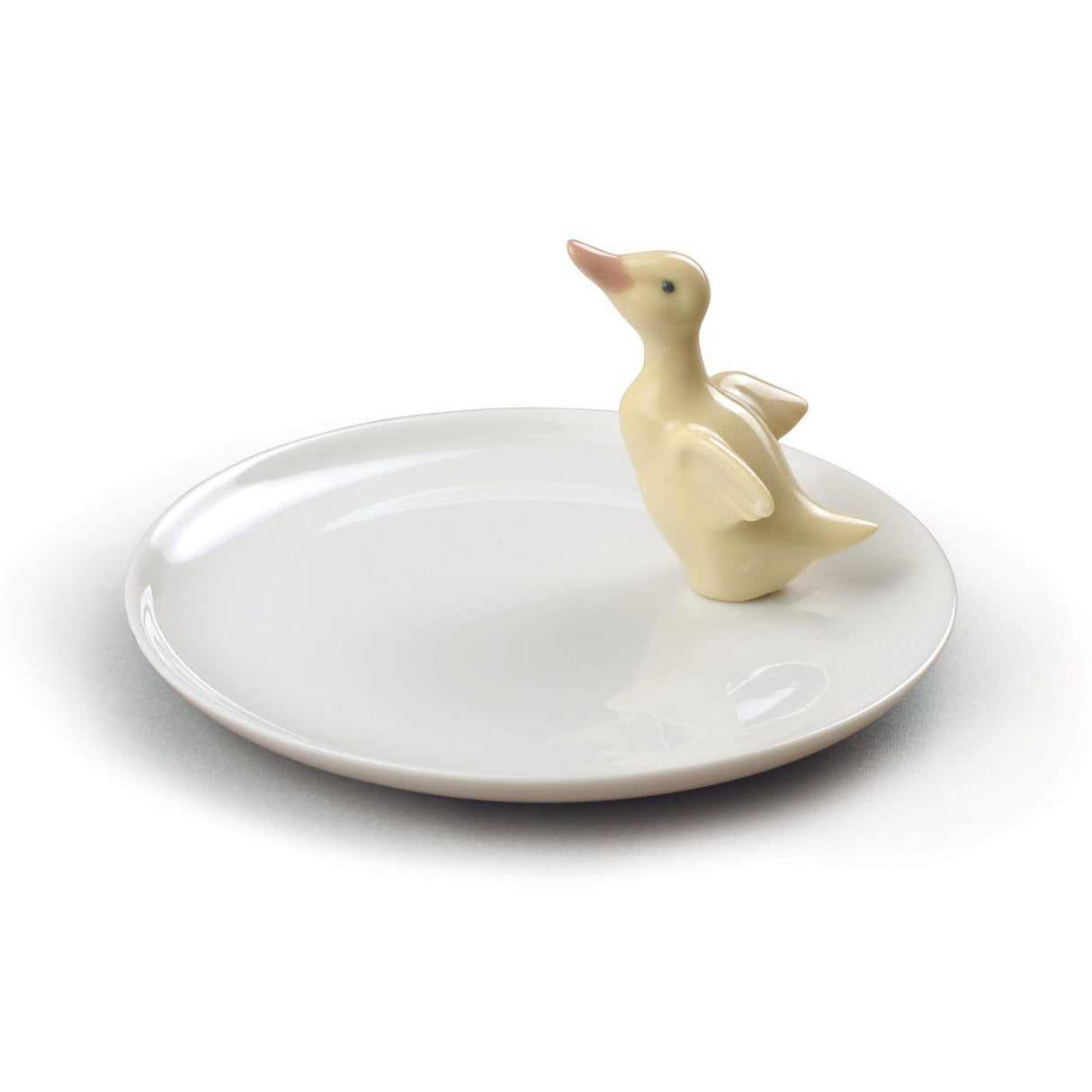 LLADRO' Piatto Anatra 5x10cm Porcellana