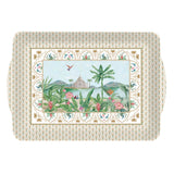 EASY LIFE Paradise Sauvage Vassoio con Manici 46x32cm Melamina