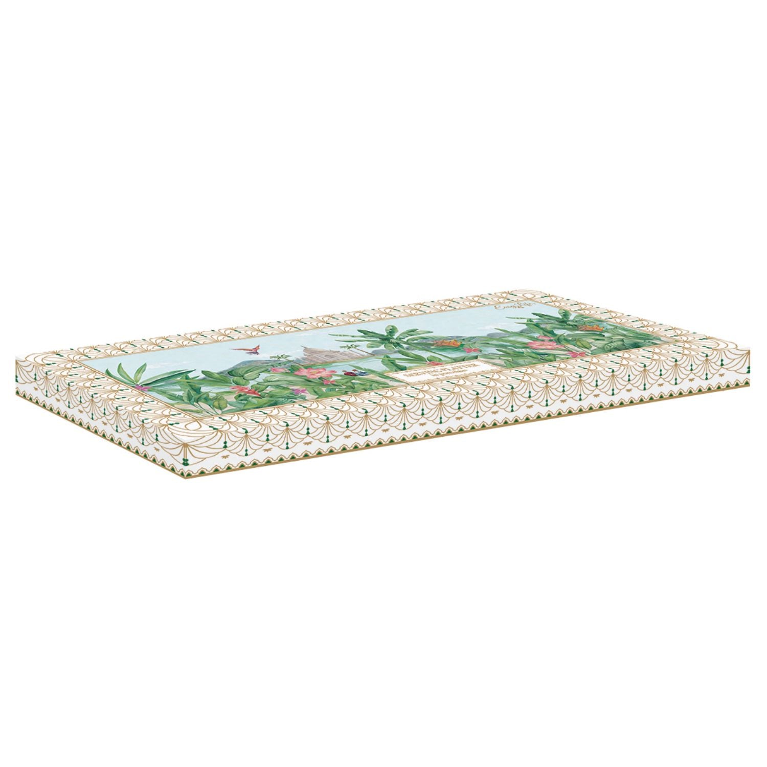 EASY LIFE Paradise Sauvage Vassoio 35x15cm Porcellana