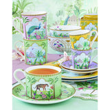 EASY LIFE Paradise Sauvage Cake Plate 32cm with Porcelain Server