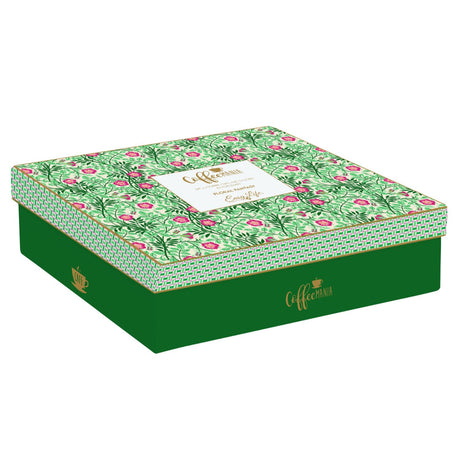 EASY LIFE Floral Fantasy Set 6 Pezzi Tazzine Caffè Espresso con Piattino 100ml Porcellana