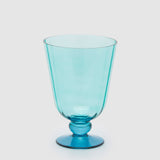 EDG Enzo De Gasperi Vaso Righe 21x15cm Azzurro Righe