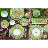 EASY LIFE Jungle Vibes Vassoio 35x15cm Porcellana