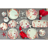 EASY LIFE Coral Reef Oval Tray 40x17.5cm Melamine