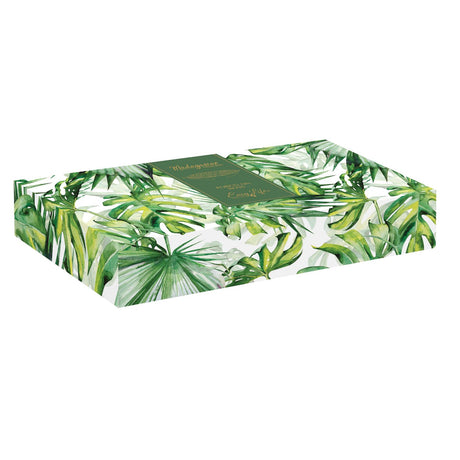 EASY LIFE Leaves Ciotola Coppa Foglia 36x16cm Porcellana Bianco