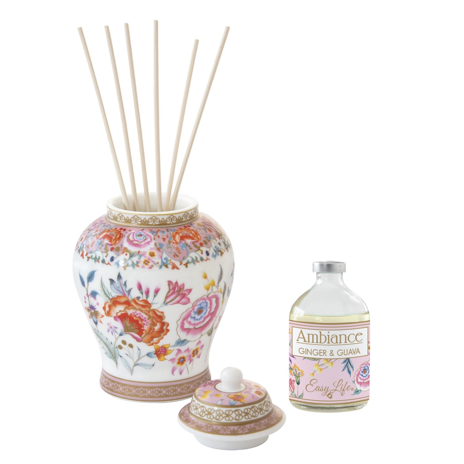 EASY LIFE Paradise Potiche Diffusore di Essenze 250ml Ceramica