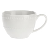LA PORCELLANA BIANCA Collina Tazza Caffè Espresso con Piattino Set 6 Pezzi 100ml