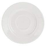 LA PORCELLANA BIANCA Collina Tea Cup and Saucer 350ml White Porcelain