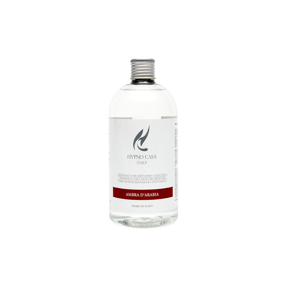 HYPNO CASA Ricarica Refill per Lampada Catalitica 500ml Ambra d'Arabia