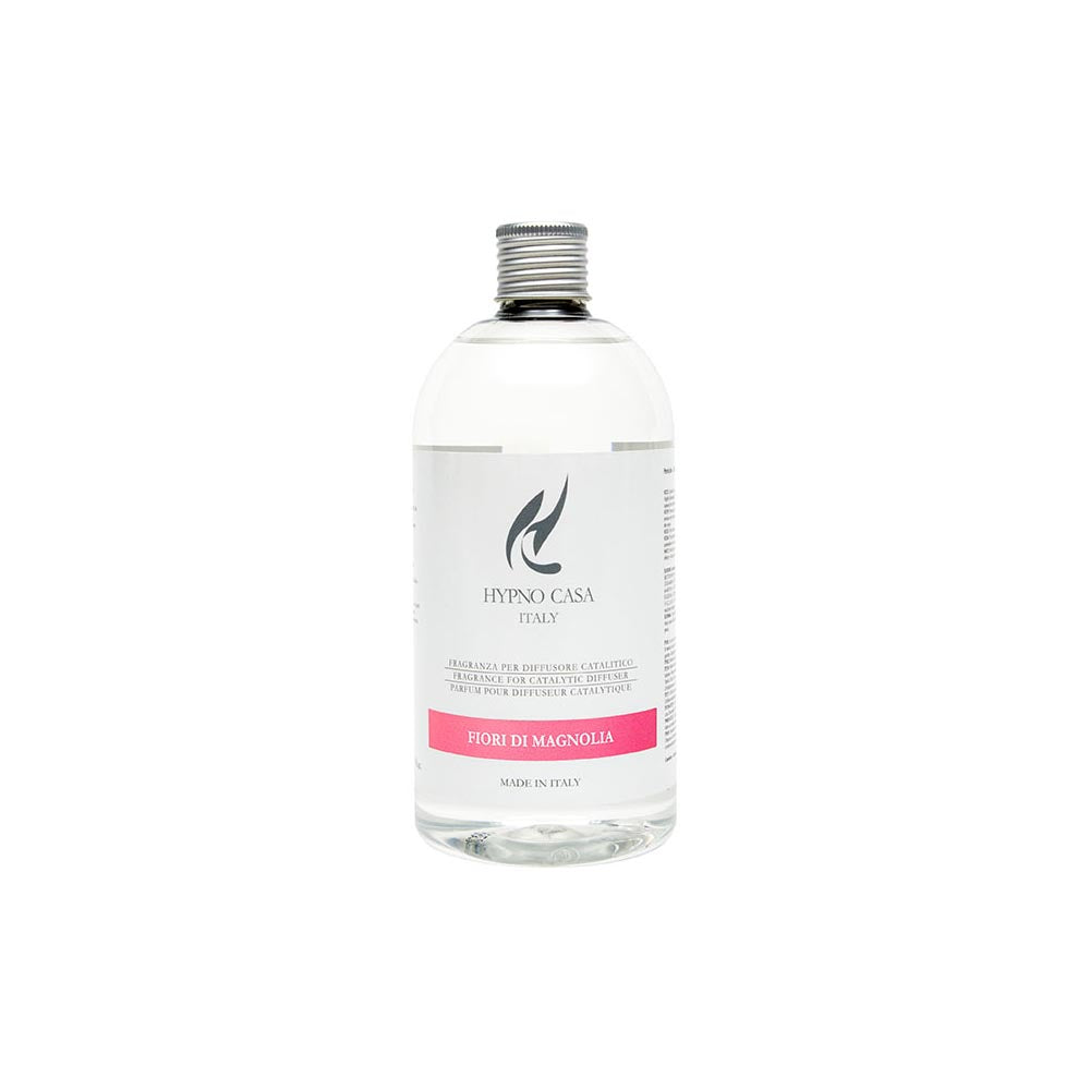 HYPNO CASA Ricarica Refill per Lampada Catalitica 500ml Fiori di Magnolia
