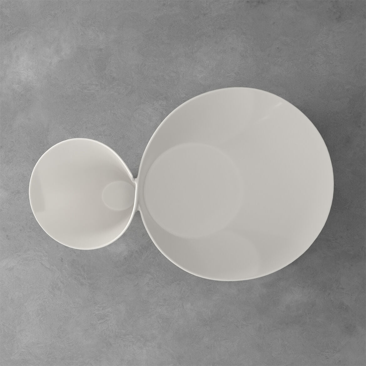 VILLEROY &amp; BOCH NewWave Double Eye-Catcher Bowl 49x27cm Porcelain