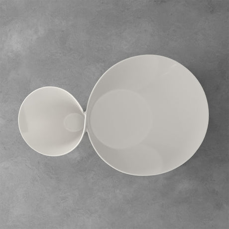 VILLEROY & BOCH NewWave Ciotola Doppia Eye-Catcher 49x27cm Porcellana