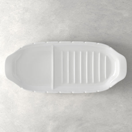 VILLEROY & BOCH BBQ Passion Piatto a Servire Vassoio per Spiedini XL 52x22cm