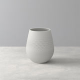 VILLEROY & BOCH Manufacture Collier Bianco Vaso Carré Piccolo 14cm Porcellana
