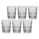LA PORCELLANA BIANCA Barberino Set 6 Pezzi Bicchiere Acqua 270ml Vetro
