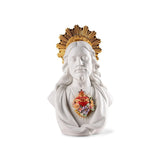 LLADRO' Scultura Sacro Cuore di Gesù 40x26cm Porcellana