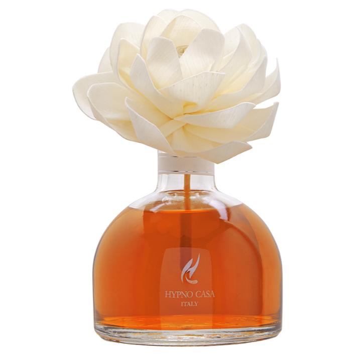 HYPNO CASA Reed Diffuser with White Pink Flower 250ml Sweet Mandarin