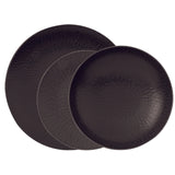 Set piatti Onyx Arthur Krupp in stoneware nero 12 pezzi
