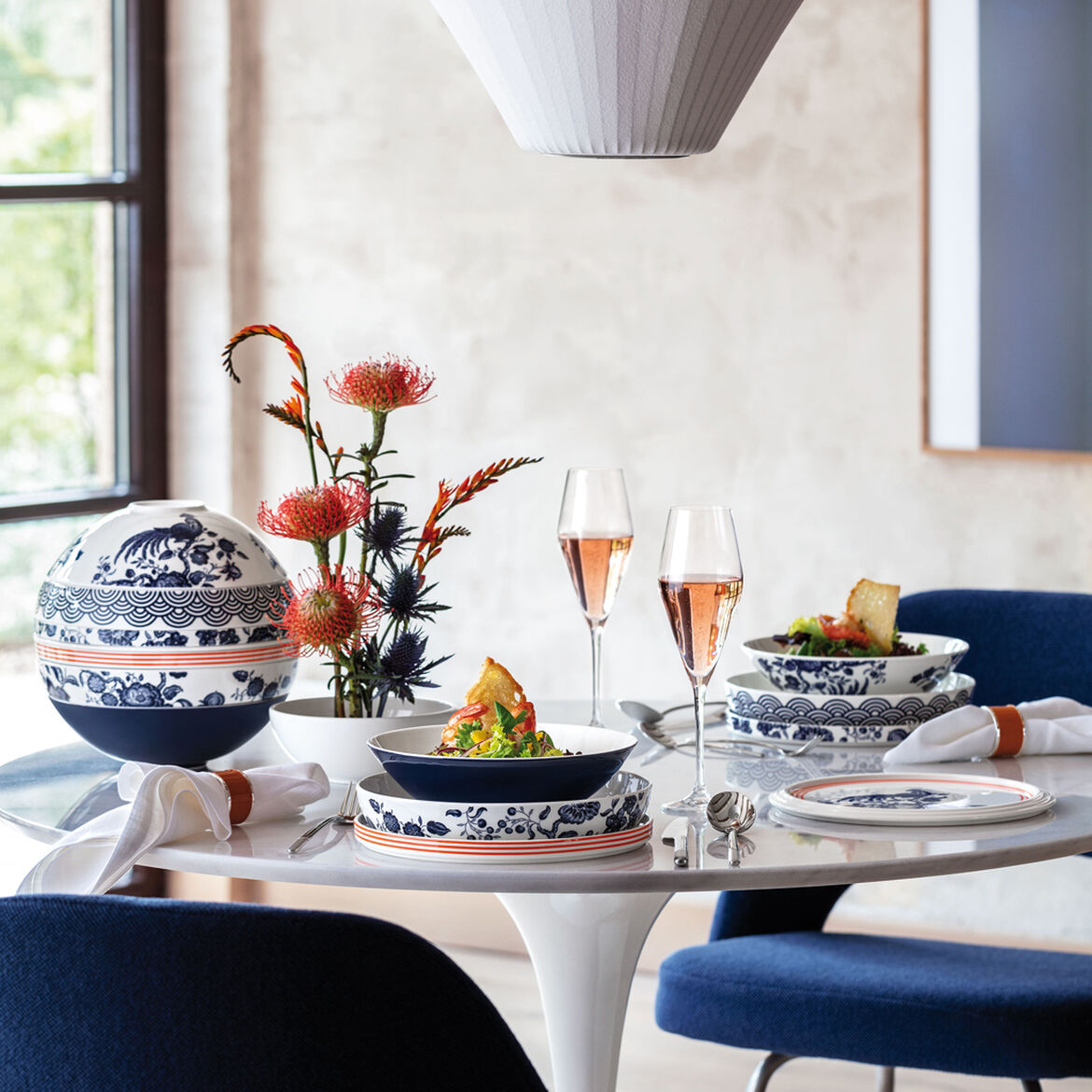 VILLEROY & BOCH La Boule Paradiso Servizio Piatti 2 Posti Tavola Porcellana