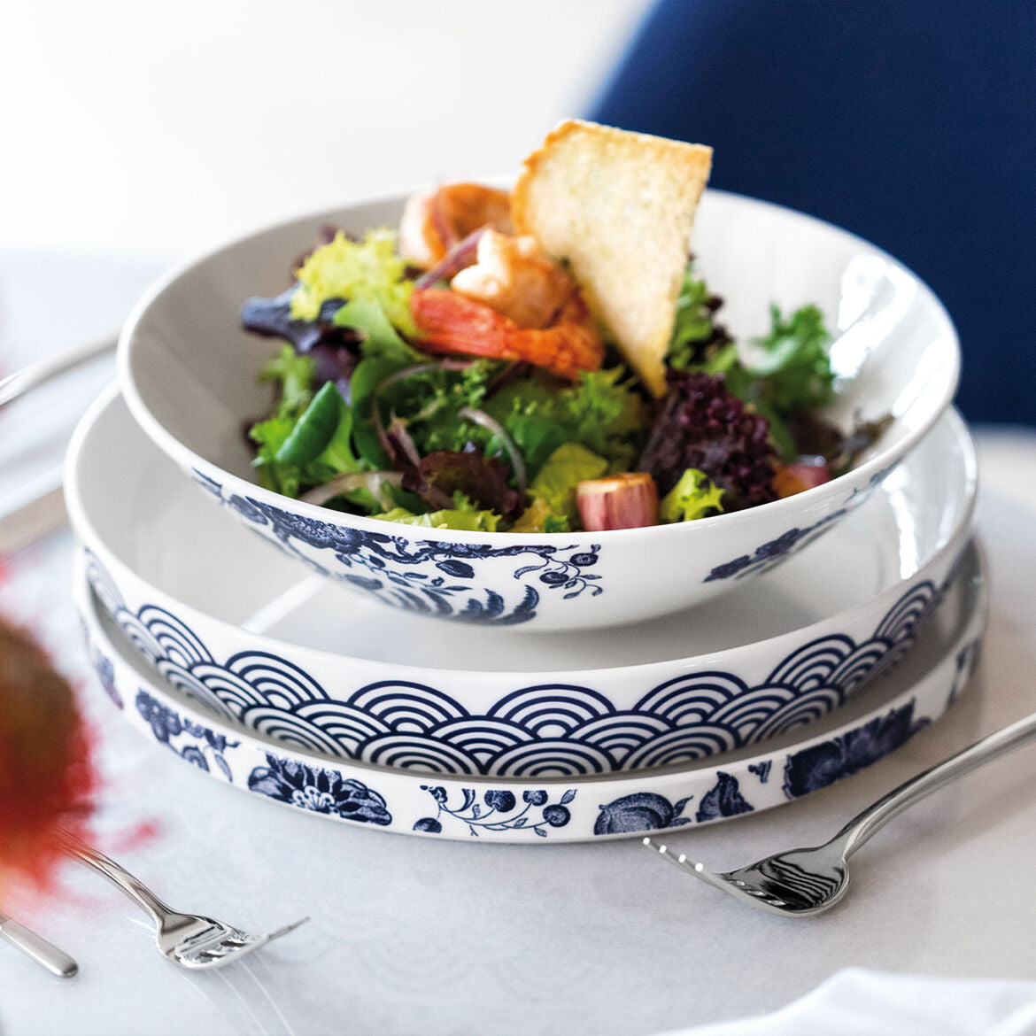 VILLEROY & BOCH La Boule Paradiso Servizio Piatti 2 Posti Tavola Porcellana