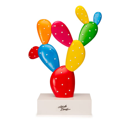 PALAIS ROYAL Decorazione Fico d'India Fichi Allegri 30cm Multicolore Poliresina