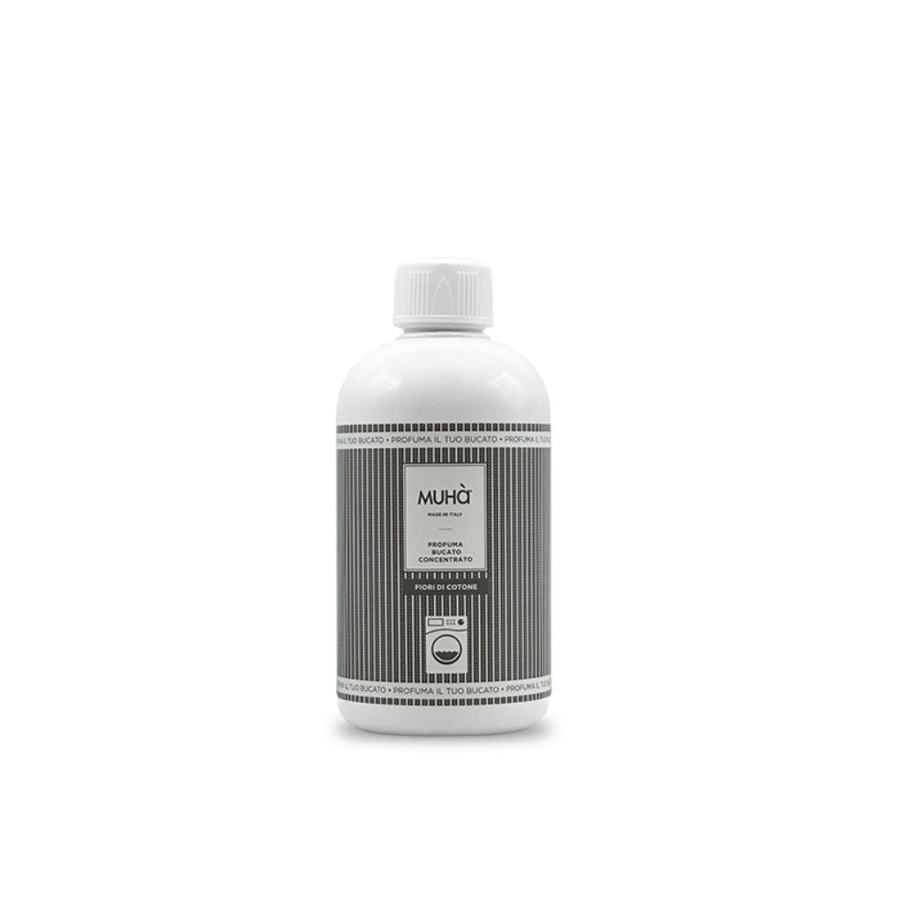 MUHA' Profumo Bucato Lavatrice 400ml Fiori di Cotone