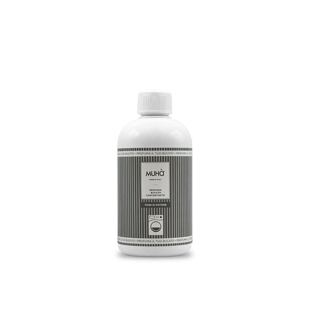 MUHA' Profumo Bucato Lavatrice 400ml Fiori di Cotone