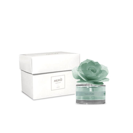 MUHA' Rosa 50ml Profumatore D'Ambiente Diffusore Cuoio e Frutti