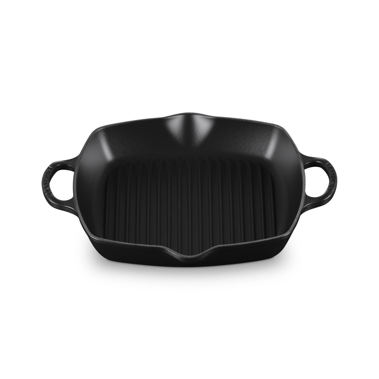 LE CREUSET Grill Quadrato Profondo Evolution 30cm Ghisa Vetrificata Nero