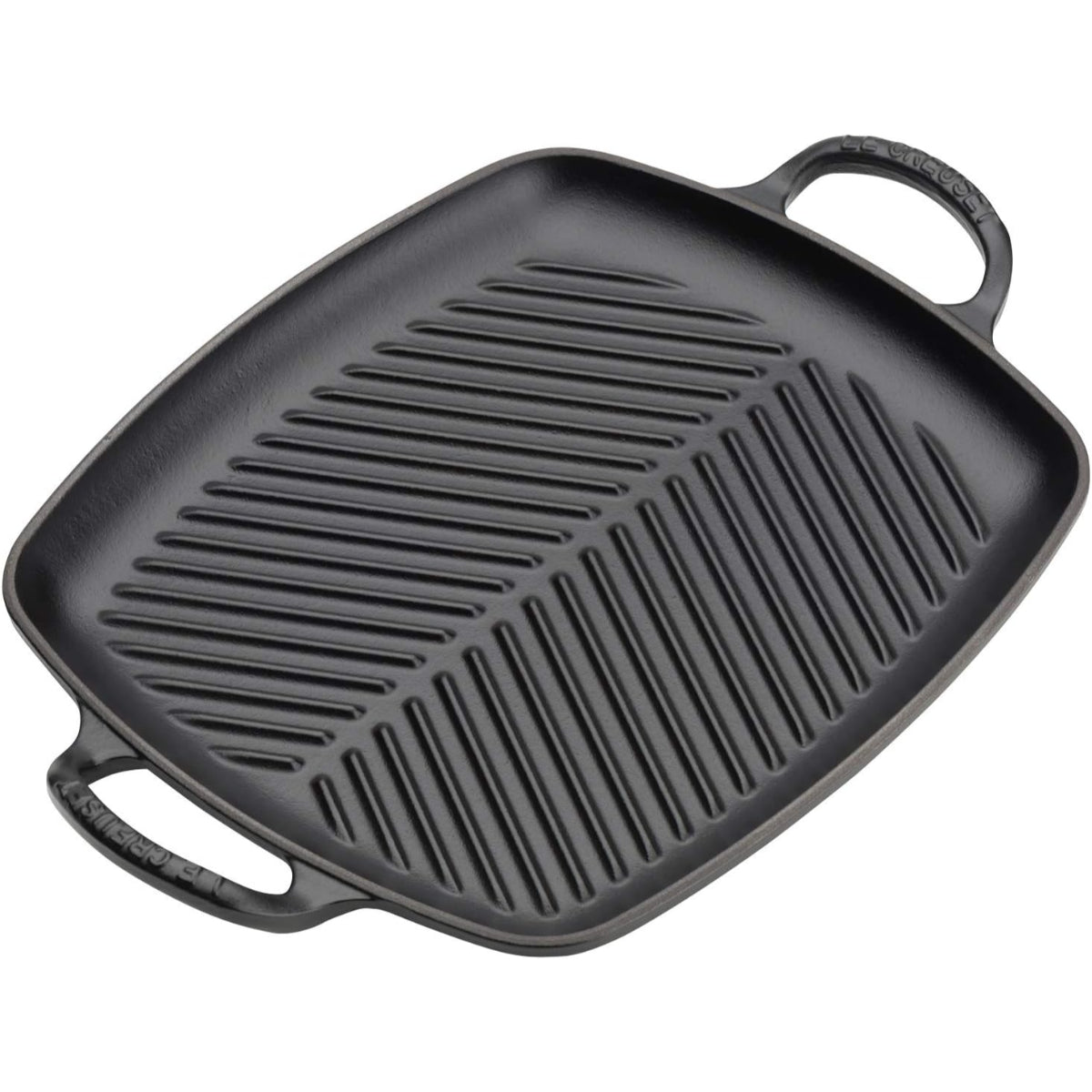 LE CREUSET Grill Griglia Rettangolare Evolution 30x27cm Ghisa Vetrificata Nero