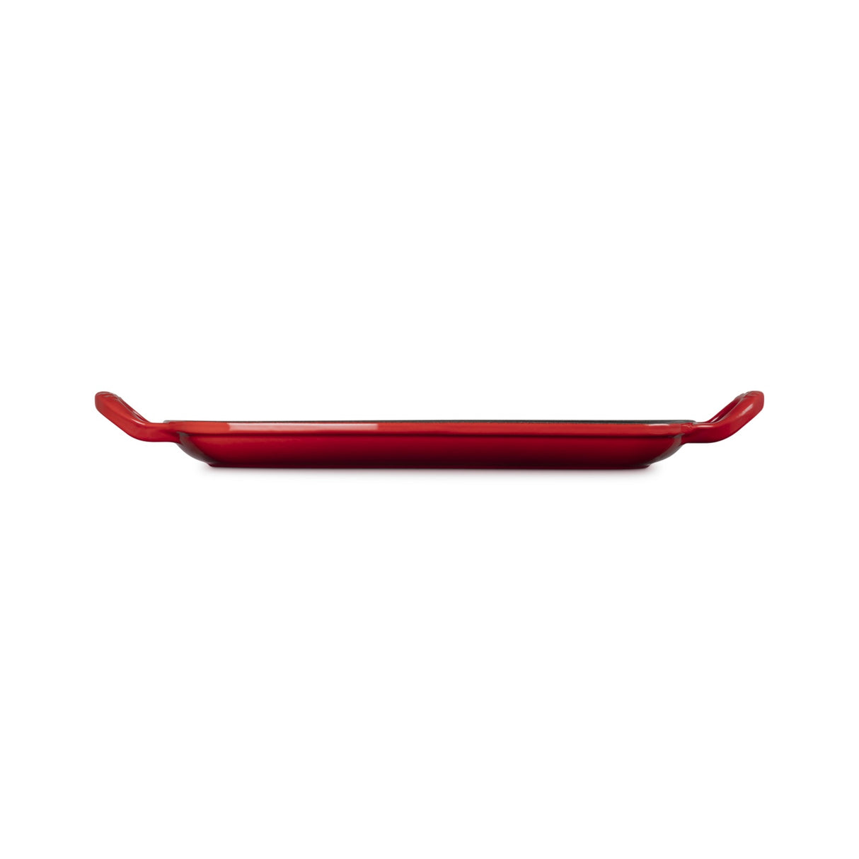 LE CREUSET Grill Griglia Rettangolare Evolution 30x27cm Ghisa Vetrificata Ciliegia