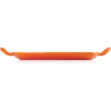 LE CREUSET Grill Griglia Rettangolare Evolution 30x27cm Ghisa Vetrificata Arancio