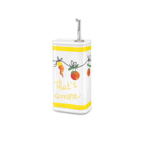 Oliera Aumm Rose & Tulipani in porcellana decorata 500 ml