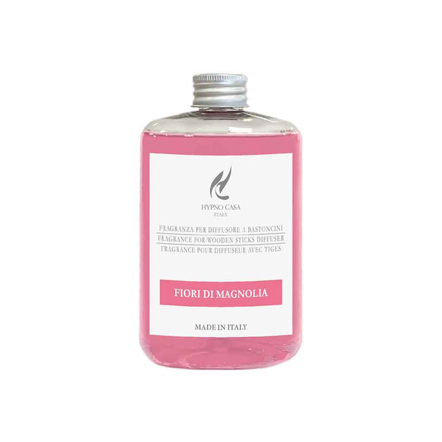 HYPNO CASA Ricarica Refill per Diffusore Profumatore 500ml Fiori di Magnolia