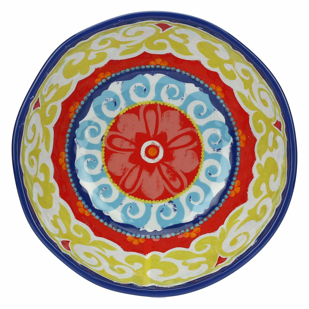ROSES &amp; TULIPS Nador Bowl Cup Salad Bowl 28cm Melamine